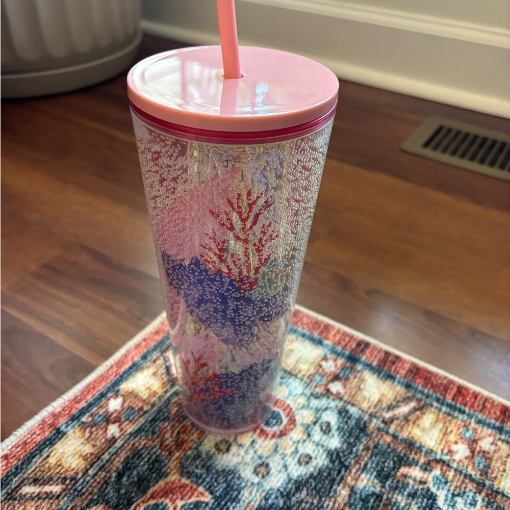Starbucks Summer 2021 Coral Reef Bubble Venti 24oz Tumbler Brand New